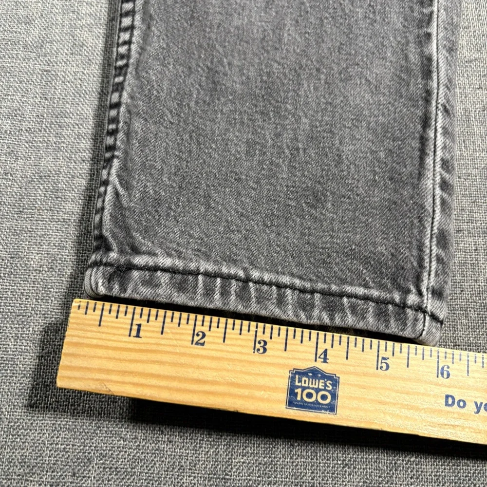 Levi's 512 Slim Taper Jeans Mens 36x36‎ Grey Washed Denim Stretch Tencel